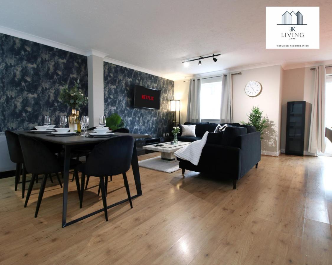 Spacious 3 Bedroom Duplex Apartment On Cardiff Bay - Free Parking & Wifi By Ekliving Luxe Short Lets & Serviced Accommodation Exterior foto
