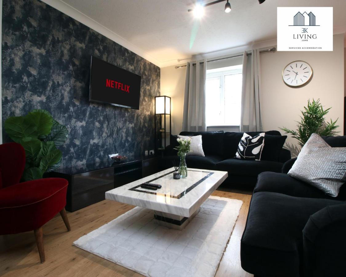 Spacious 3 Bedroom Duplex Apartment On Cardiff Bay - Free Parking & Wifi By Ekliving Luxe Short Lets & Serviced Accommodation Exterior foto