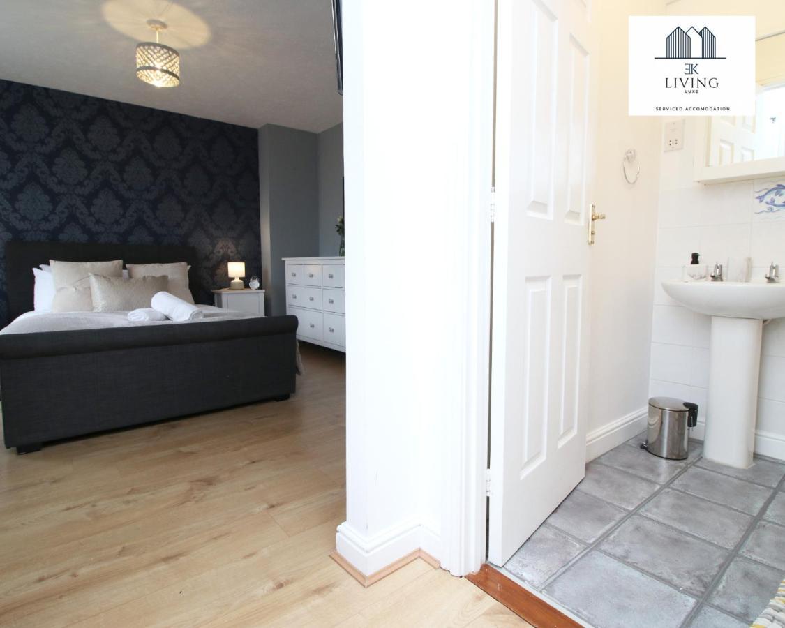 Spacious 3 Bedroom Duplex Apartment On Cardiff Bay - Free Parking & Wifi By Ekliving Luxe Short Lets & Serviced Accommodation Exterior foto